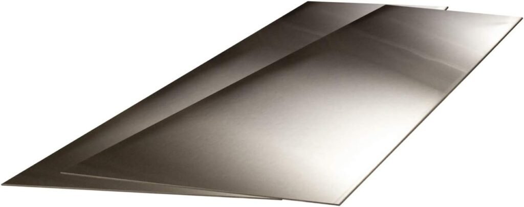 Backsplash Stainless Steel Wall Panels, 430 Stainless Steel, 20 gauge, 36” wide x 96” high (Includes Two- 3’ x 8’ Sheets)