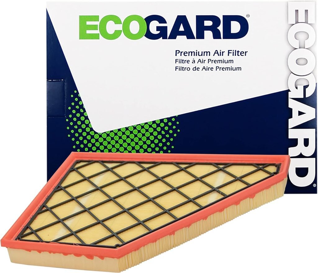 ECOGARD XA10651 Premium Engine Air Filter Fits Chevrolet Traverse 3.6L 2018-2022, Blazer 3.6L 2019-2022, Blazer 2.5L 2019-2022, Traverse 2.0L 2018-2019