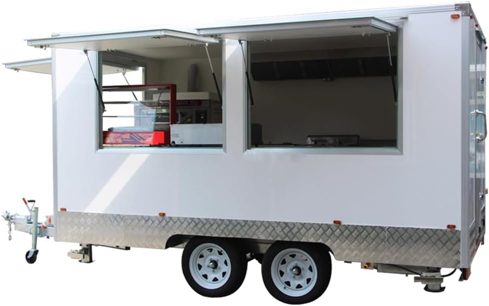 Mobile Square Mobile Food Trailer Fast Food Truck (6 * 2.1 * 2.35m)