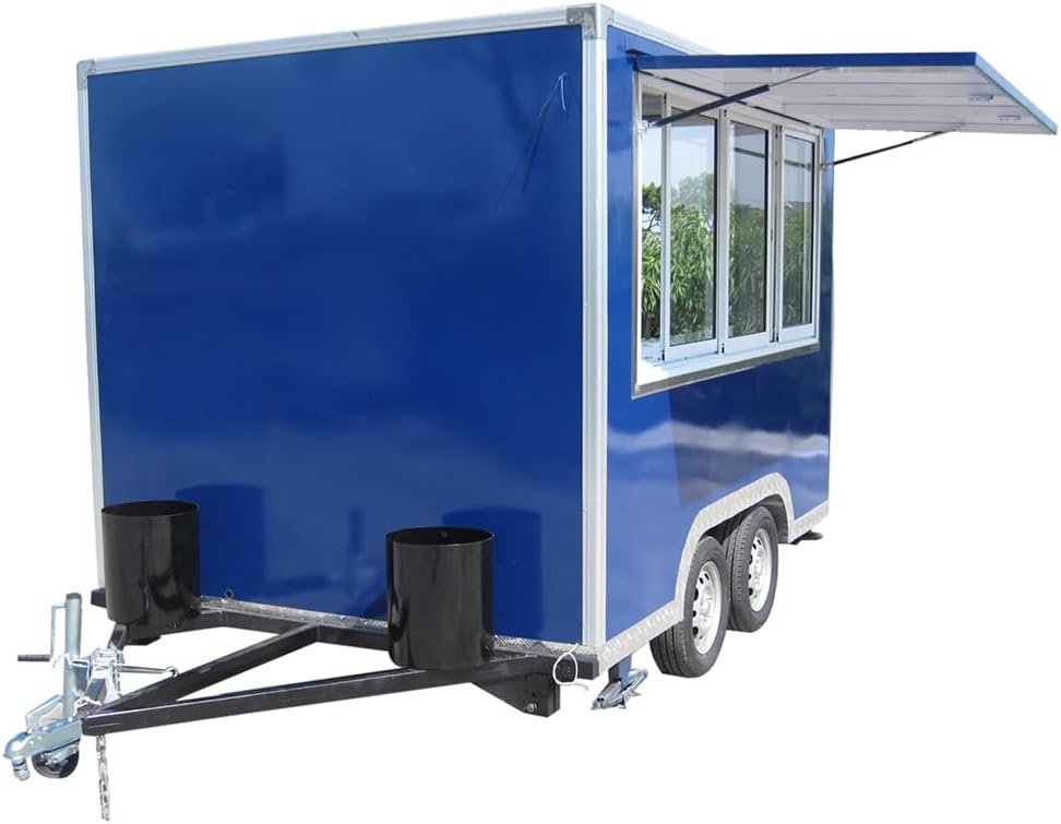 Mobile Square Mobile Food Trailer Fast Food Truck (6 * 2.1 * 2.35m)